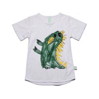 Minti Shirt Tail Tee Mr Growly - Winner of the Minti Design A Tee Comp!